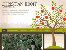 Tablet Screenshot of christiankropf.com